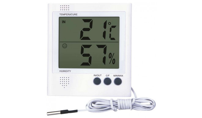Digital Thermometer - Hygrometer with Probe