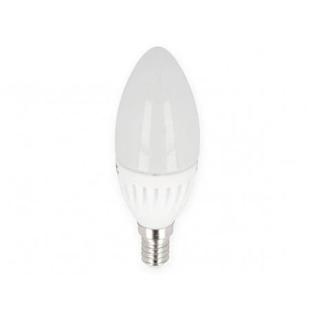 LED bulb E14 230V 9W 992lm candle, warm white, ceremic, LED line