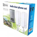 Audio uksetelefoni komplekt (intercom), 2 osalejat, H1086, EMOS