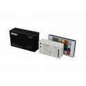 LED controller, 5-24V, 4x4A (3x5A), RGB(W), TUYA VARIANTE +RF with remote control, LED LINE