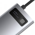 Docking station / adapter USB C plug - 4 types of connectors Metal Gleam BASEUS