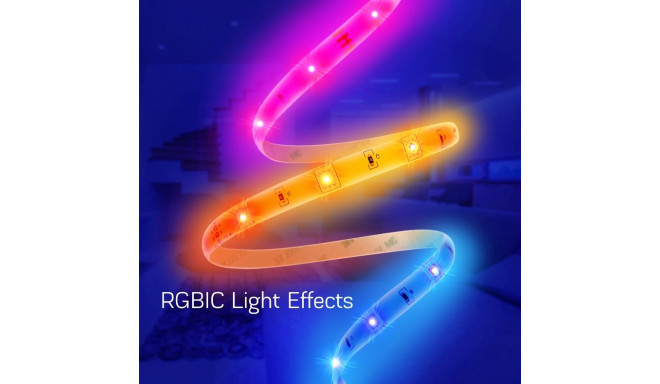 Smart Digital RGB IC WIFI LED Strip F4, 10m, 36W, TUYA / Smart Life