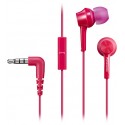 Panasonic kõrvaklapid + mikrofon RP-TCM105E-P, roosa