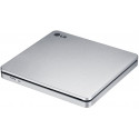 HLDS GP70NS50 SLIM, external DVD burner (silver, external, USB 2.0, 5.25 ")