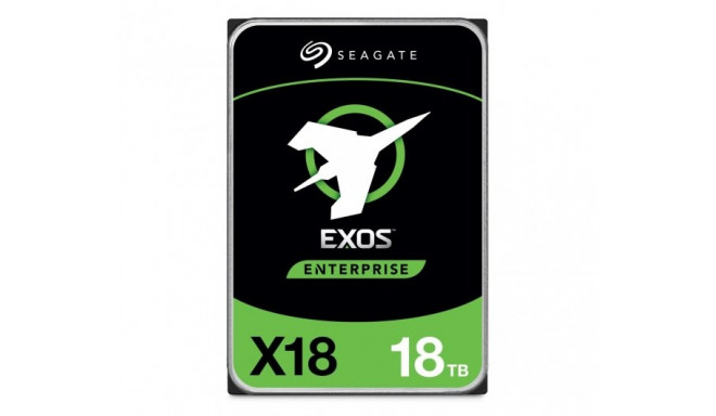 Seagate kõvaketas Exos X18 18 TB SATA 6 Gb/s 3.5 "