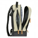 Sports Bag with Shoe holder Safta Beige Dark Grey