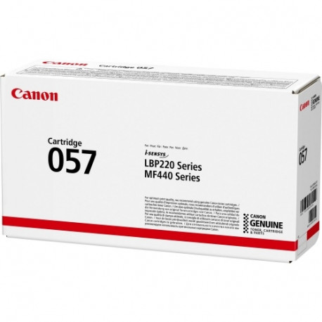 Canon CRG 057 (3009C002) Toner Cartridge, Black