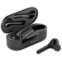 Baseus Earphone Bluetooth Encok W07 True Wireless Dual Mic BT 5.0 TWS Black (NGW07-01)