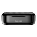 Baseus Earphone Bluetooth Encok W07 True Wireless Dual Mic BT 5.0 TWS Black (NGW07-01)