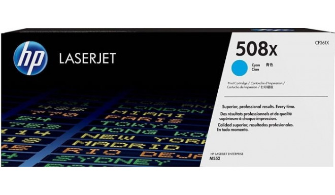 HP tooner 508X CF361X, tsüaan