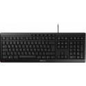 Cherry STREAM Keyboard EU black U - US English with Euro symbol