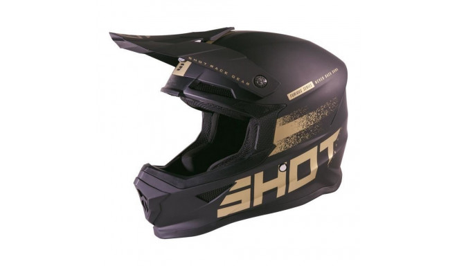 Helmet Furious Raw 2.0 Negro, oro