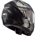 Helmet LS2 Vector Hunter Black/Grey (Size 55-56)