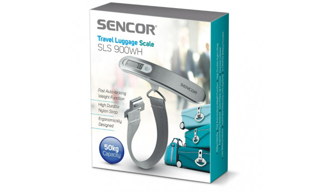 The weight of the luggage Sencor SLS900WH