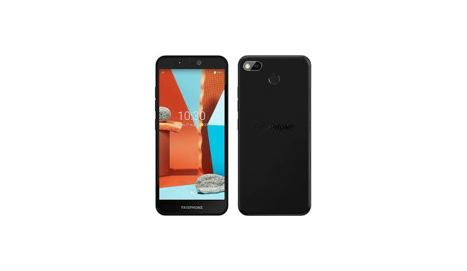 Fairphone 3+ - 5.65 - 64GB, Android (Dark Translucent, Dual-SIM, 4 GB)