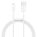 Kaabel USB2.0 A pistik - IP Lightning pistik 1,0m valge Superior seeria BASEUS