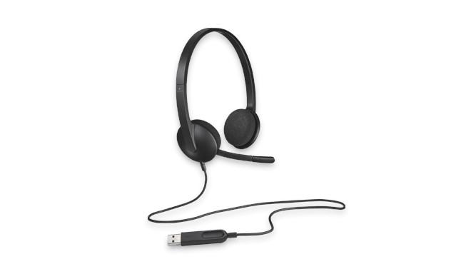 LOGITECH H340 USB Headset black