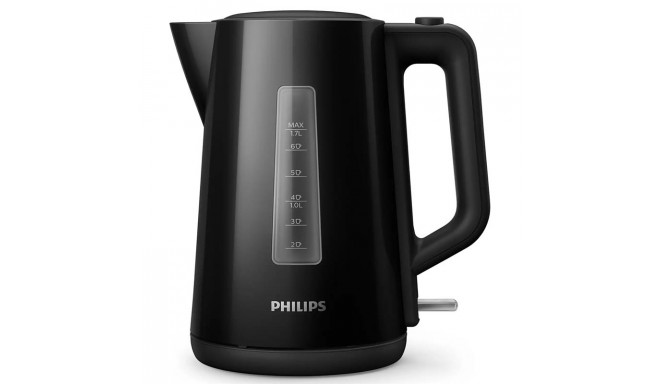 Veekeetja Philips, must 1,7 L