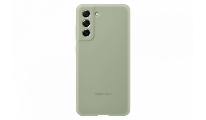 Samsung Galaxy S21 FE Silicone Cover Olive Green