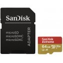SanDisk memory card microSDXC 64GB Action Extreme A1