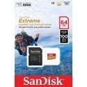 SanDisk mälukaart microSDXC 64GB Action Extreme A1