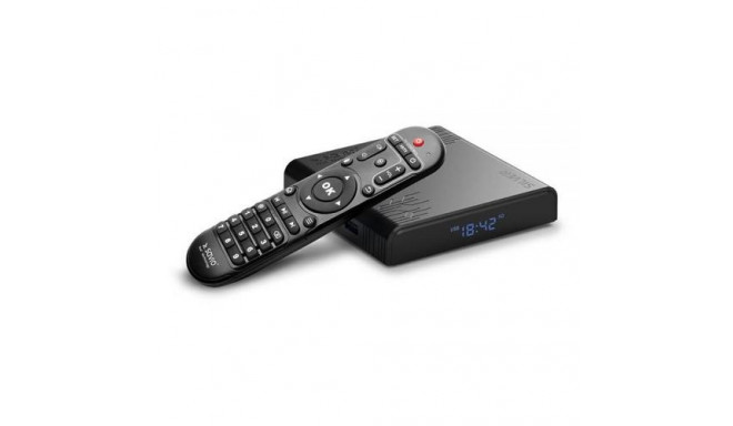 Savio TB-S01 Smart TV box Black 8K Ultra HD 16 GB Wi-Fi Ethernet LAN