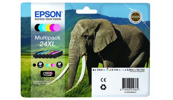 Epson Ink Multipack 24X C13T24384010 - Elephant