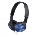 Sony headphones MDR-ZX310L, blue