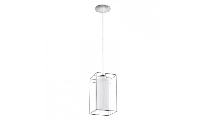 Pendant lamp EGLO LONCINO 1, 1 x 60 W, E27, white.