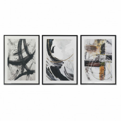 Maal DKD Home Decor Abstraktne (50 x 3 x 70 cm)