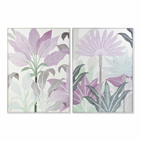 Maal DKD Home Decor 103,5 x 4,5 x 144 cm Troopiline (2 Ühikut)