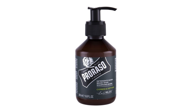 PRORASO Cypress & Vetyver Beard Wash (200ml)