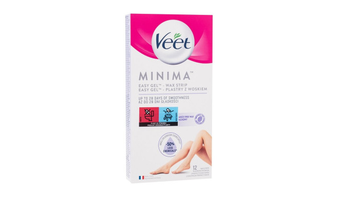 Veet Minima Easy-Gel™ Wax Strips Legs & Body (12ml)