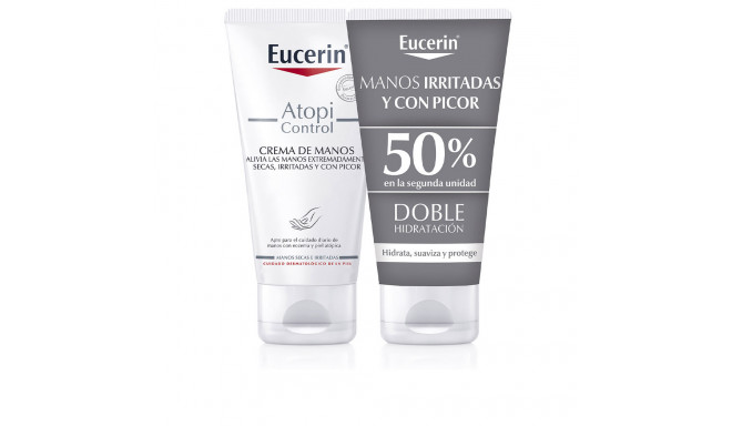 EUCERIN ATOPICONTROL CREMA DE MANOS LOTE 2 x 75 ml