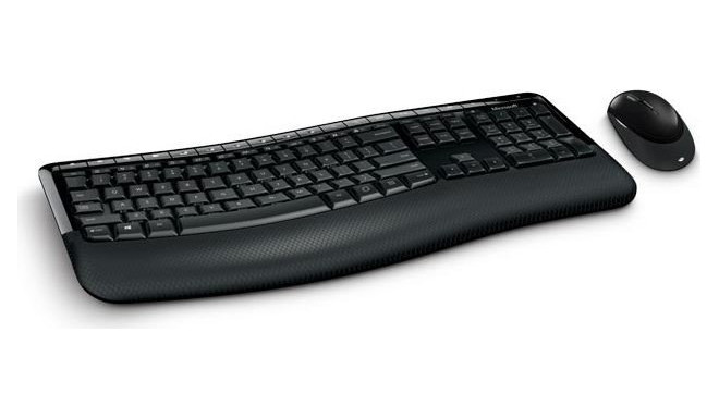 Microsoft juhtmevaba klaviatuur Comfort Desktop 5050 DE + hiir