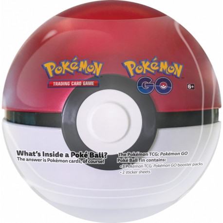 Cards Pokemon Go 10,5 Poke Ball Tin