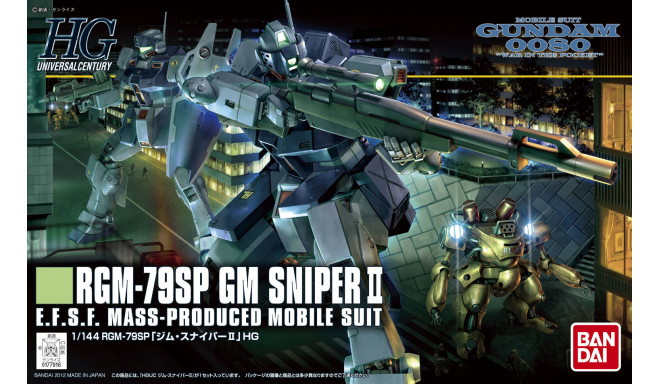 Bandai [146] HGUC 1/144 RGM-79SP GM Sniper II Toy action figure Adults & children