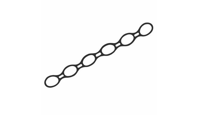 Elastic Resistance Bands Avento 42SB-BLK Silicone Black