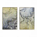 Glezna DKD Home Decor S3017899 Abstrakts Moderns (60 x 3 x 90 cm) (2 gb.)