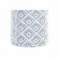 Vāze DKD Home Decor Porcelāns Zils Balts Vidusjūra (14 x 14 x 45 cm)