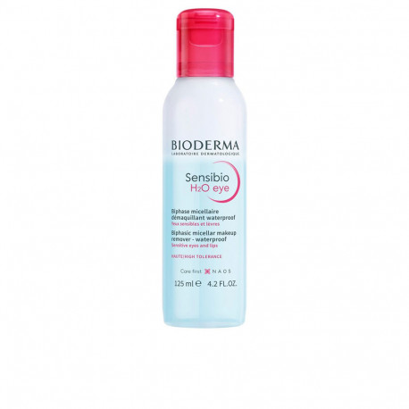 BIODERMA SENSIBIO H2O eye solución micelar desmaquillante ojos 125 ml