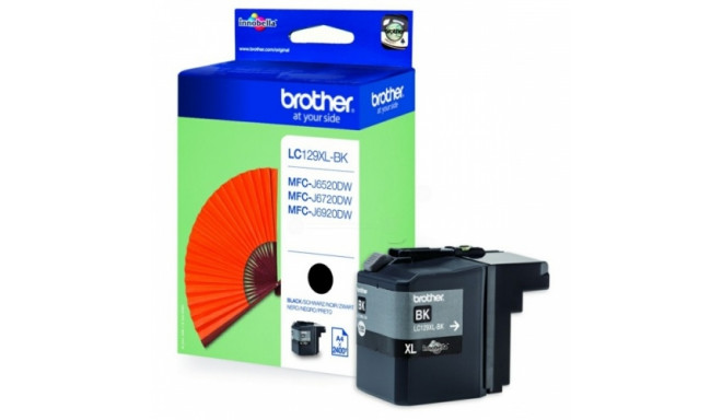 Brother LC129XL (LC129XLBK) Ink Cartridge, Black