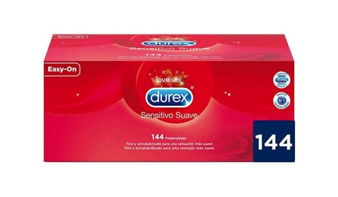 Durex Sensitive Soft Condooms - 144 pce