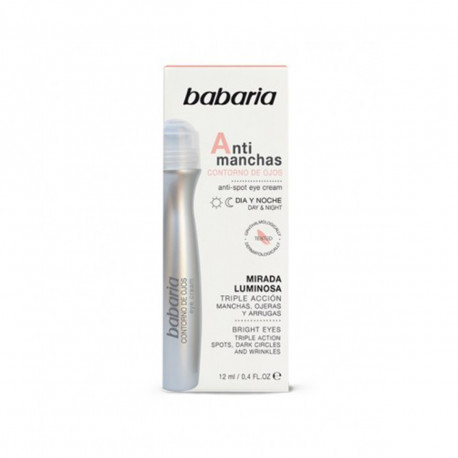 BABARIA CARA CONTORNO DE OJOS ANTI-MANCHAS DIA Y NOCHE 12ML