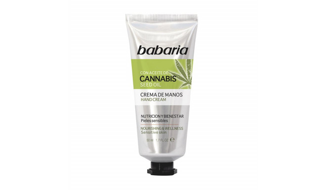 BABARIA CANNABIS CREMA DE MANOS 50ML