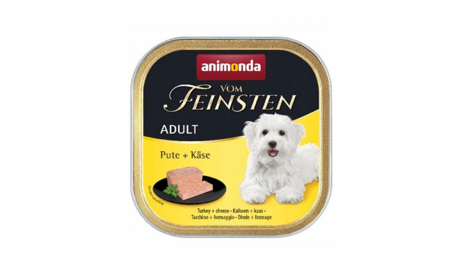 ANIMONDA VOM FEINSTEN ADULT LUNCH Wet dog food Turkey Cheese 150 g