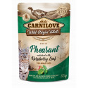 CARNILOVE Cat Pouch Pheasant & Raspberry Leaves - wet cat food - 85 g
