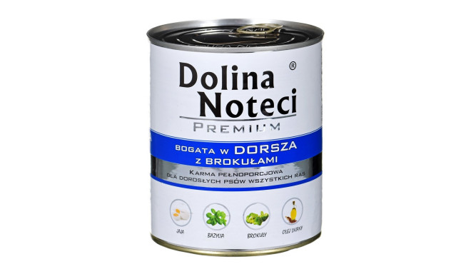 DOLINA NOTECI Premium turska ja brokoliga märg koeratoit 800 g