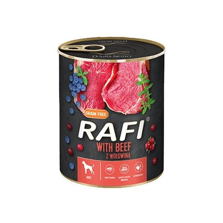 DOLINA NOTECI Rafi with beef - wet dog food - 800g