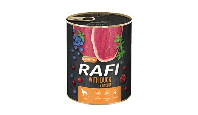 Dolina Noteci Rafi Dog wet food with duck, blueberries and cranberries - 800g
